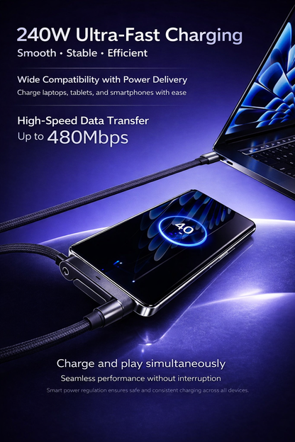 Sideways invisible phone charger