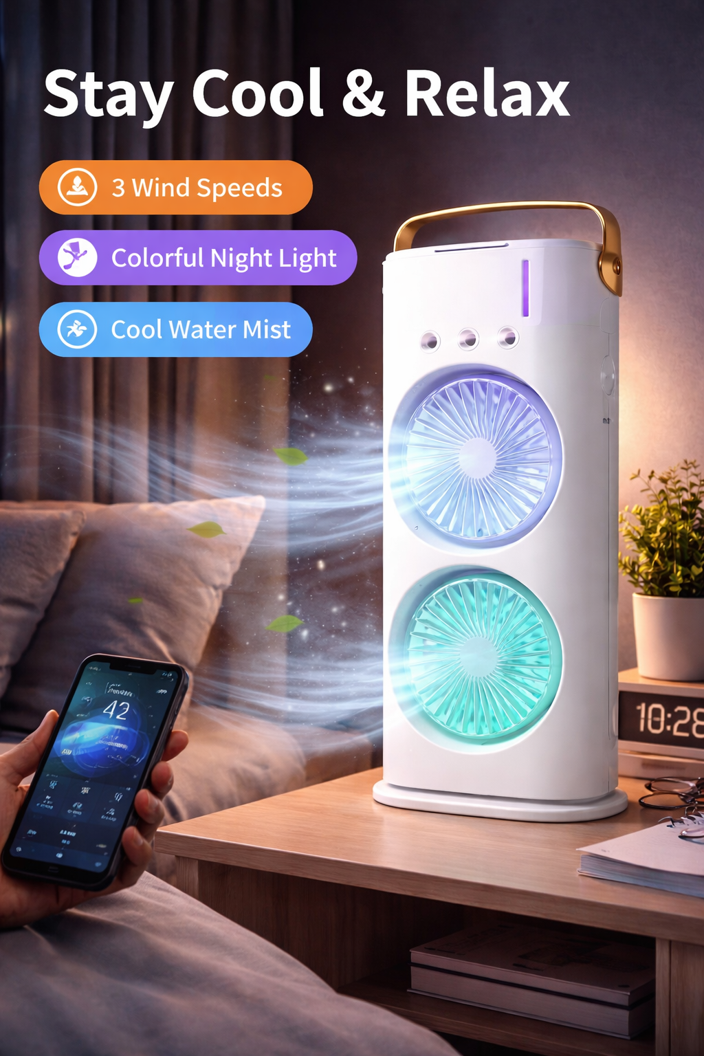 Awolez Cooler™ Cooler Mist with Humidifier
