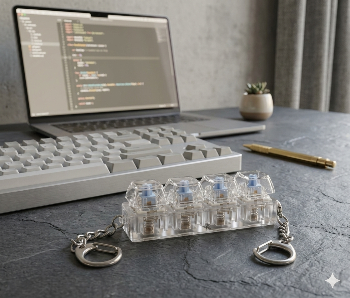 Awolez™ Switch Fidget Keychain Stress Relief Toy