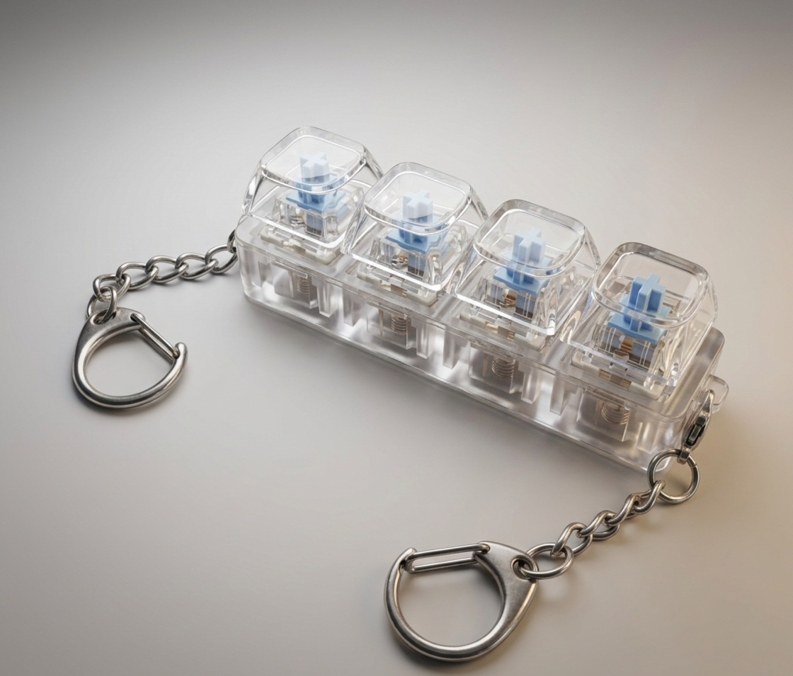 Awolez™ Switch Fidget Keychain Stress Relief Toy